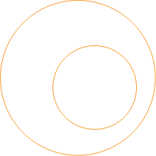 orange circles