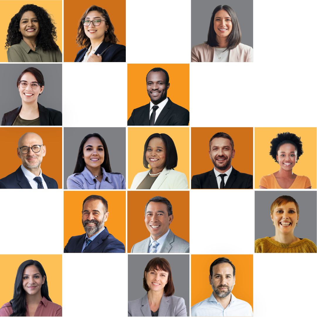 paragon legal group staff image with staff images in various squares