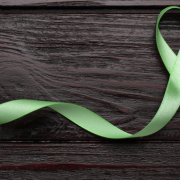 world mental health day green ribbon