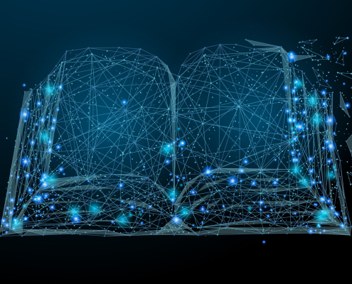 book with constellations